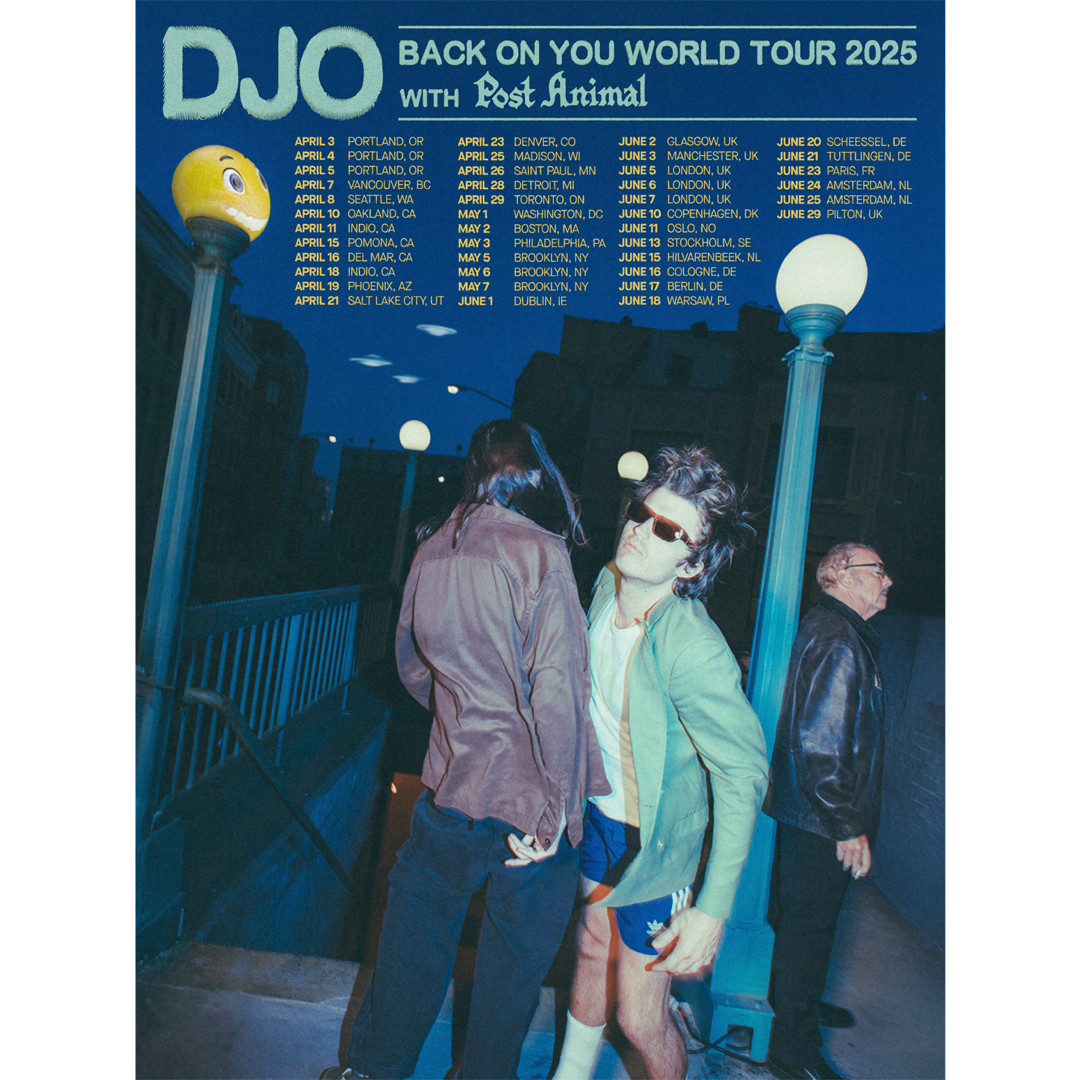 Back On You World Tour Poster